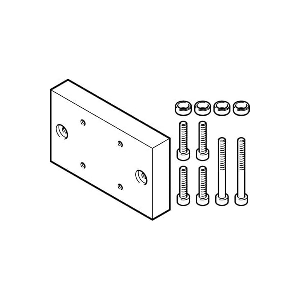 Festo Adapter Kit DHAA-D-H4-25-Q11-16-E DHAA-D-H4-25-Q11-16-E - main